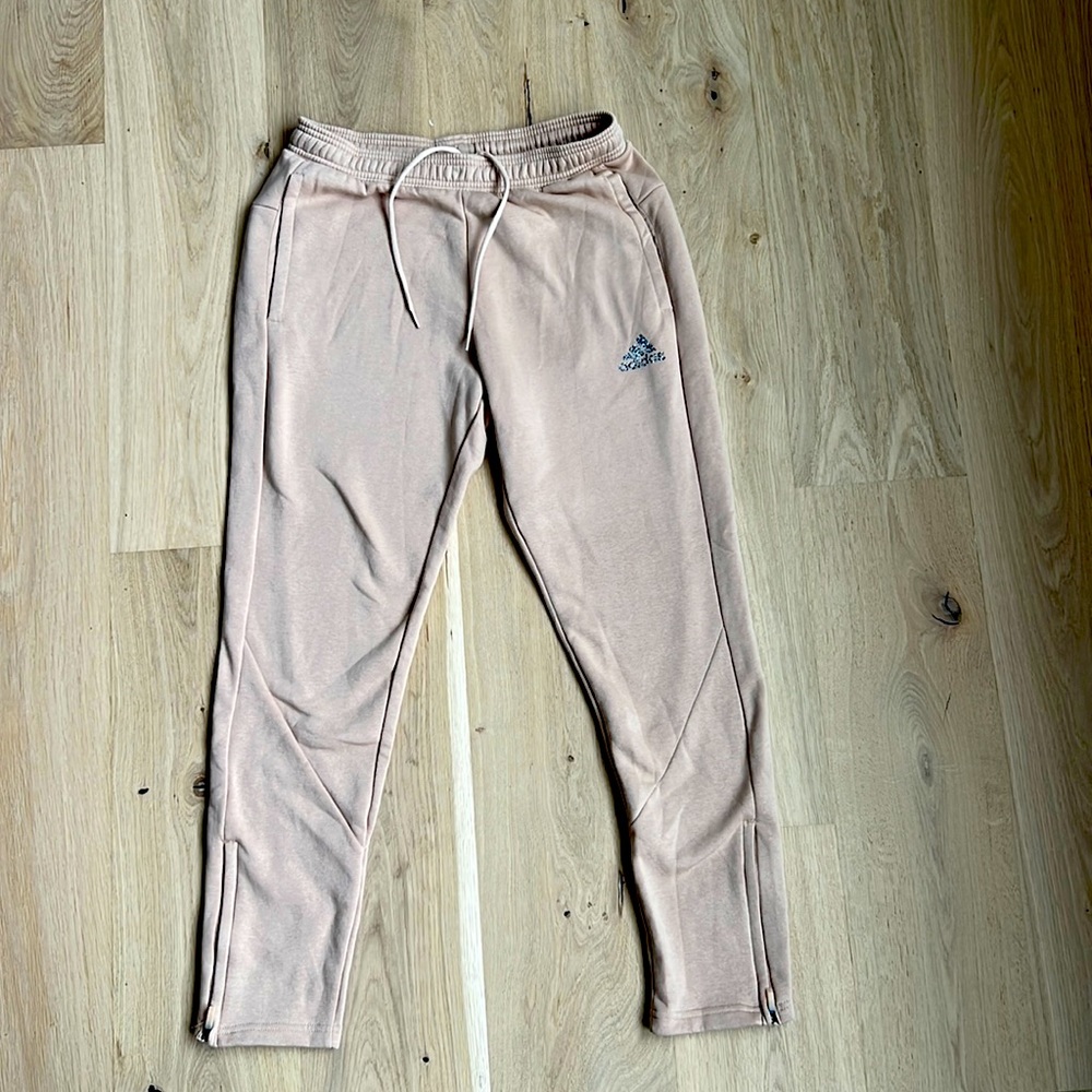 New W/Out Tags Adidas Joggers with Zipper Ankles